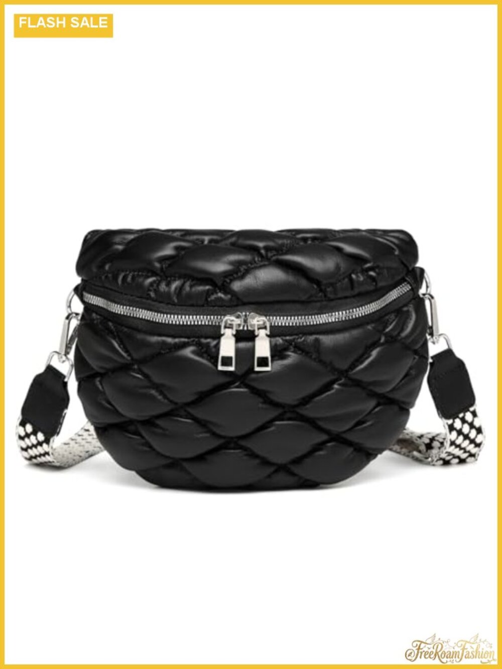 PU Leather Crossbody Bag Anti-Theft Travel Fanny Pack Sling Purse